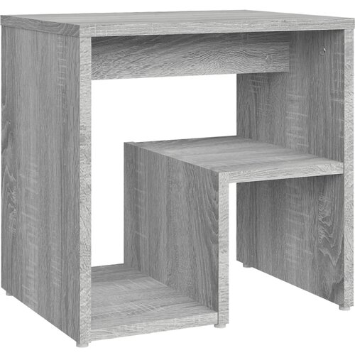  Noćni ormarići 2 kom sivi hrast 40x30x40 cm konstruirano drvo Slike