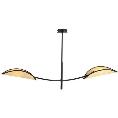  Luster na šipci LOTUS 2xE14/10W/230V crna/bež Cene