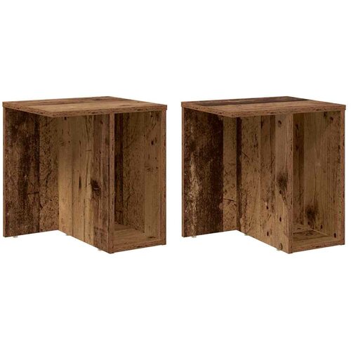  Konačna Stolić 2 pcs Staro drvo 37 x 32 x 40 cm Slike