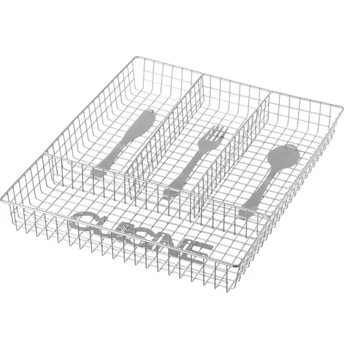 Unimasa Kovinski organizator za predal v srebrni barvi 26,5 x 32,5 cm - Casa Selección