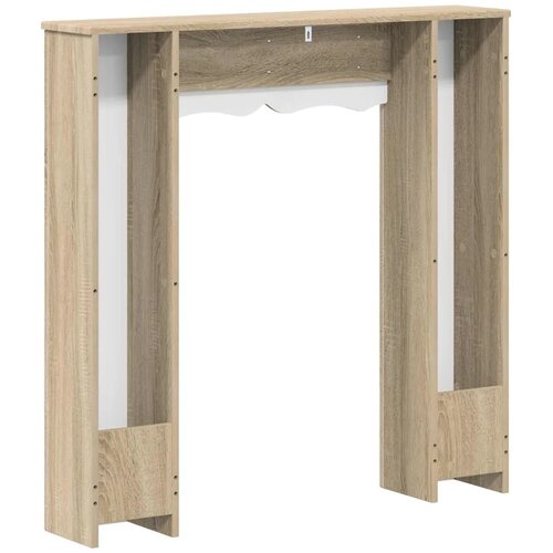  Okvir za kamin Hrast sonoma 102 x 20 x 102 cm Konstruirano drvo - Hrast sonoma Cijene