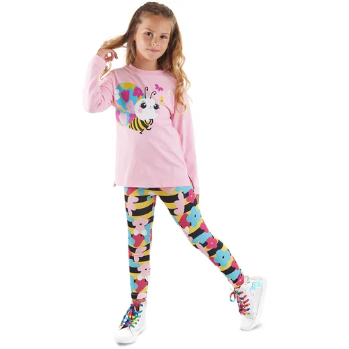 Denokids Little Bee Girls Tunic Tights Set