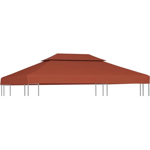  Pokrov za sjenicu s 2 razine 310 g/m² 4 x 3 m boja cigle Cene