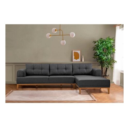Atelier Del Sofa ugaona garnitura Vina Corner Anthracite Atlantic Pine Cene