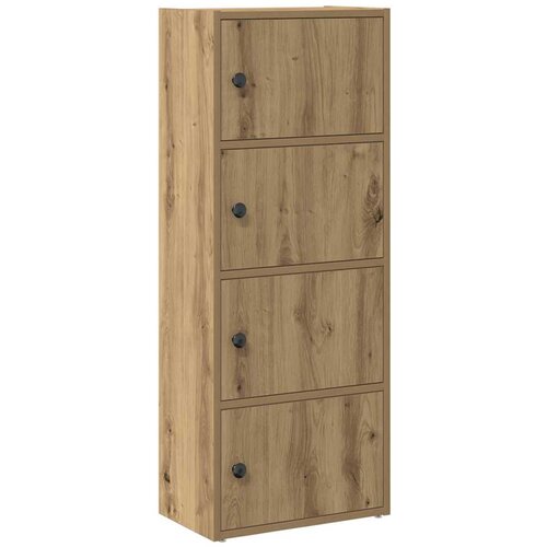 Maison Chic Knjižna omara - Knjižni regal artisan hrast 40x24x102 cm inženirski les, (21725358) Cene