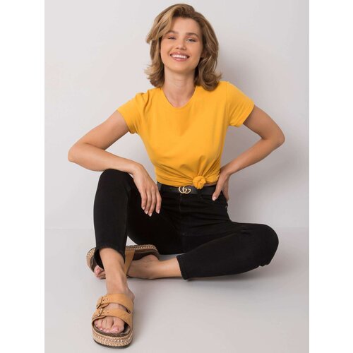 BASIC Feel Good T-shirt-RV-TS-4623.16-light orange Cene