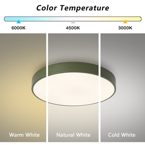  Brilagi - LED prigu&amp;scaron;iva plafonska svetiljka POOL LED/60W/230V 3000-6000K 50 cm zelena + daljinski upravljač Slike