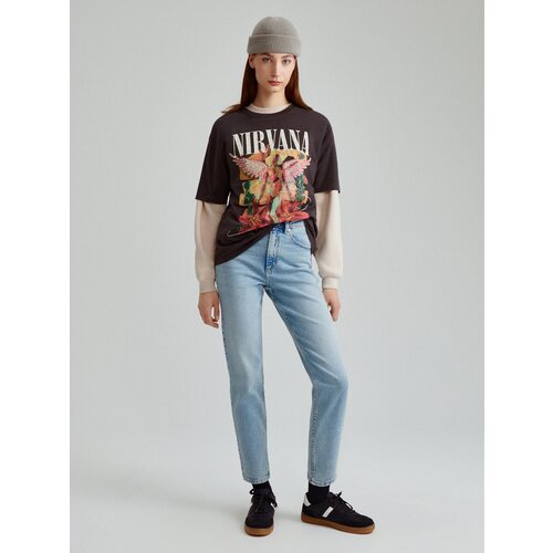 House - Slim mom traperice - Plava Cene