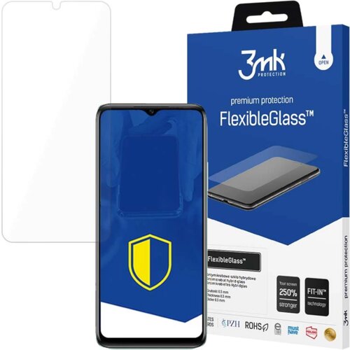3mk HIBRIDNO STEKLENO OVITEK FLEXIBLEGLASS ZA INFINIX HOT 20 5G ZA&amp;Scaron;ČITA, (21965704) Slike