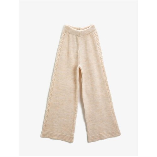 Koton Elastic Waist Knitted Trousers Slike