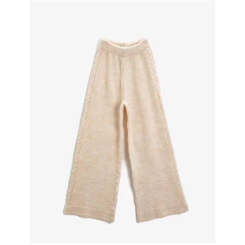 Koton Elastic Waist Knitted Trousers