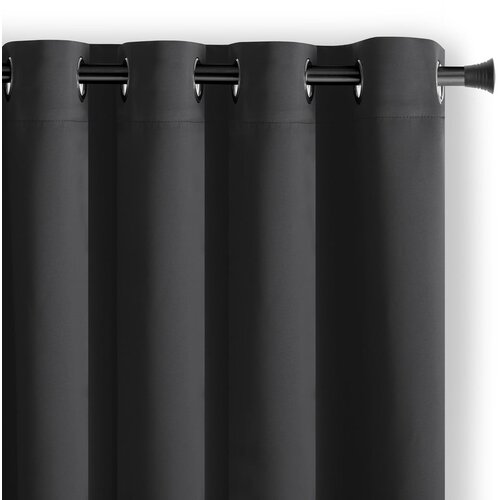 Restilo Črna zatemnitvena zavesa 140x270 cm &amp;ndash; Slike