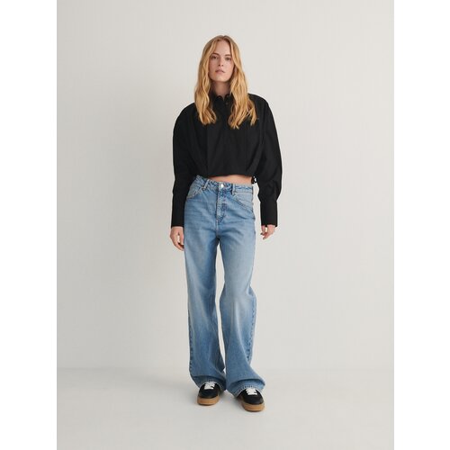 Reserved Ladies` shirt - črna Cene