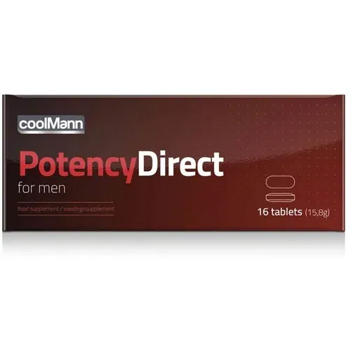 Cobeco Pharma Erekcijske Tablete Coolmann Potency Direct 16/1