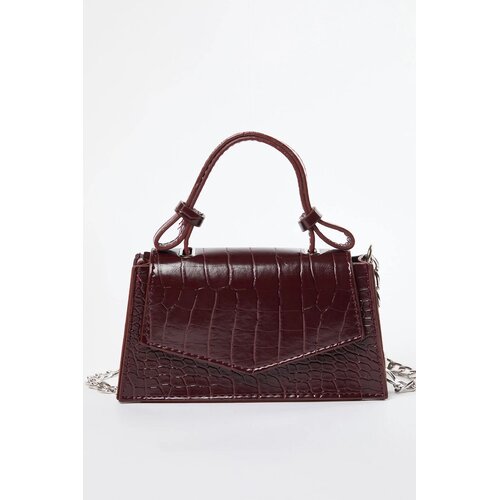 TRENDYOLMILLA TRENDYOL ženska torba model Twoaw25Oc00001, burgundska-bordo Slike