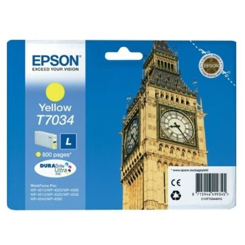  Kartuša Epson T7034 rumena/yellow L - original Cene