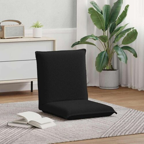  Podna stolica Crna 54 x 64 x 59 cm Vuna Slike