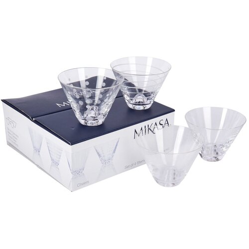 Mikasa Set 4 kozarcev za martini Mikasa Cheers Cene