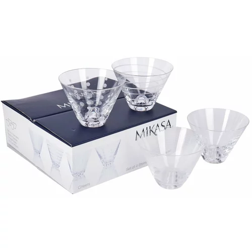 Mikasa Set od 4 Martini čaše Cheers