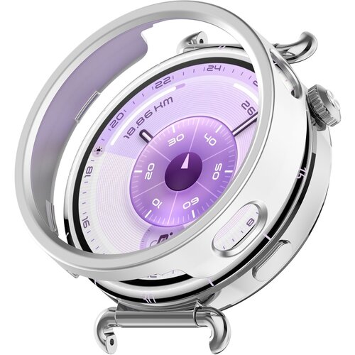 INF kompatibilno s huawei watch GT6 41mm srebrno pc ohi&scaron;je z izrezanim vzorcem, (5000072282) Cene