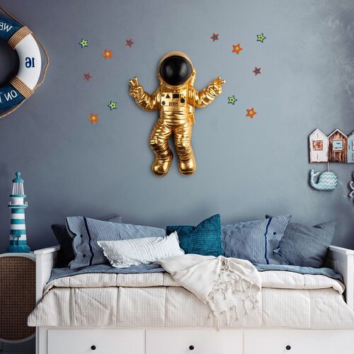 Wallity Zidna dekoracija Cosmonaut 5, 35x47x10 cm, Bakar Slike