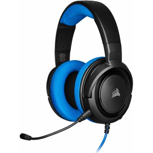 Corsair slušalice HS35 stereo žične / CA-9011196-EU / gaming / crno-plava Slike
