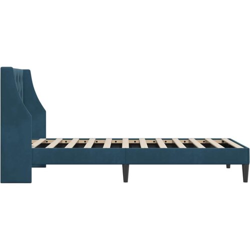  Okvir za krevet s uzglavljem Plava 100 x 200 cm Bar&amp;scaron;un - Plava 100 x 200 cm Slike