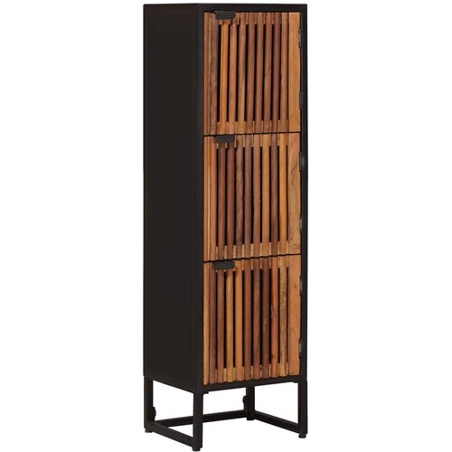  Highboard 35 x 30 x 120 cm Čvrsto Mango Drvo i Inženjersko Drvo Slike