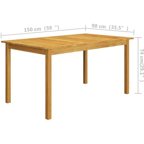  5-dijelni vrtni blagovaonski set crni Slike