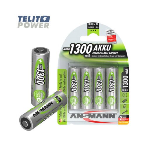 Ansmann punjiva NiMH 1.2V 1300mAh AA / HR06 Tip 1300 ( cena po komadu ) ( 4258 ) Slike
