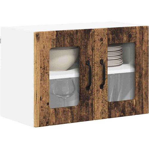 Zidni kuhinjski ormarić Zidne 2 pcs Staro drvo 60 x 31 x 40 cm Slike