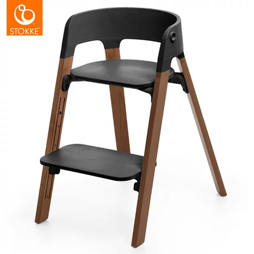 Stokke otroški stolček steps™ golden brown legs/black seat