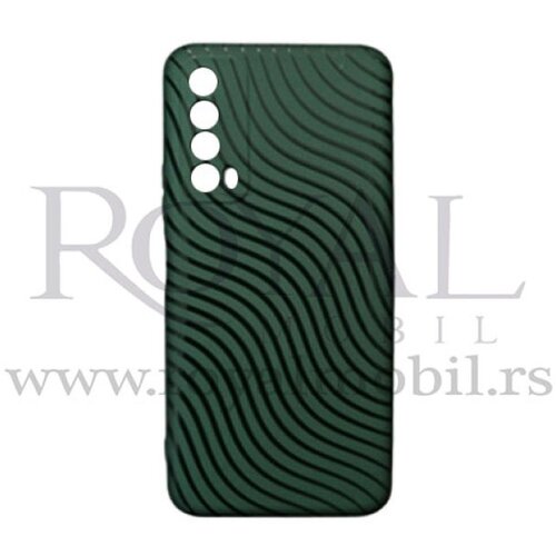  futrola soft print geometrik No6 za iphone 13 pro max (6.7) maslinasto zelena Slike