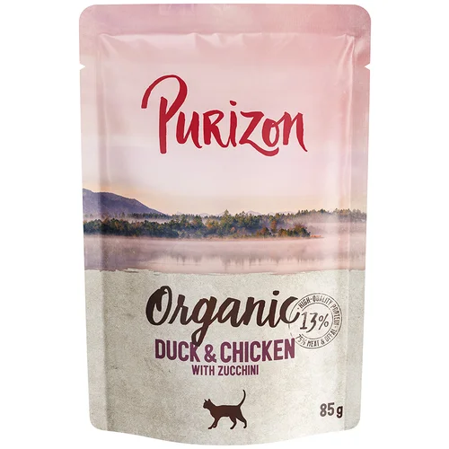 Purizon Posebna cijena! 6 x 85 g / 70 g Original ili Organic - Organic: Pačetina i piletina s tikvicom (6 x 85 g)