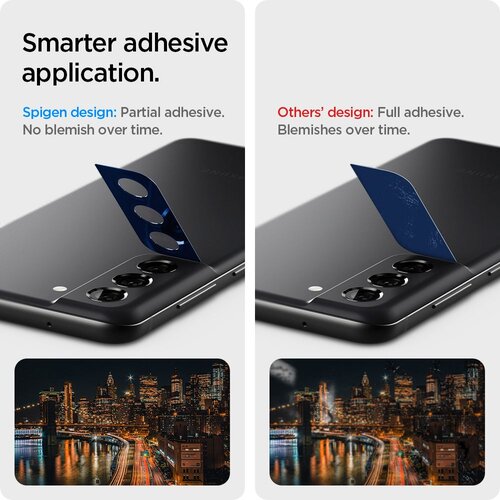 Spigen OPTIK.TR ZA&amp;Scaron;TITNIK ZA KAMERU 2 KOM SET ZA SAMSUNG GALAXY S21 FE CRNI Slike