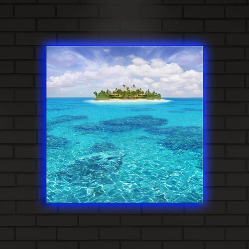 Wallity Zidna slika sa LED osvetljenjem 4040DACT-23, 40x40 cm Cijene