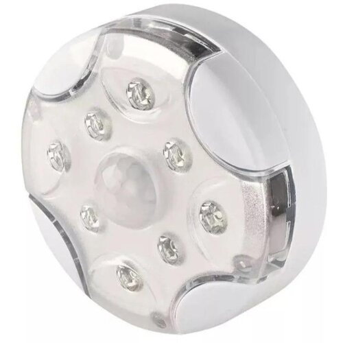 Emos Nočna lučka 8 LED P3310K s PIR senzorjem gibanja, 3&amp;times; AA Slike