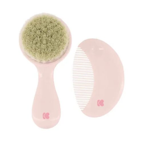 Kikka Boo četka če&amp;scaron;alj prirodna dlaka,savanna pink Slike