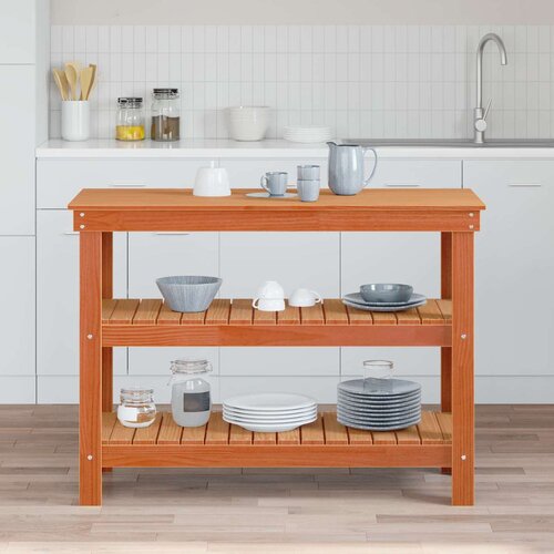  Radni stol Vo&scaron;tano smeđa 110,5 x 50 x 80 cm Masivna borovina Cijene