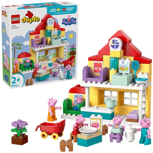 Lego DUPLO Peppa Pig: Družinska hi&scaron;a Cene