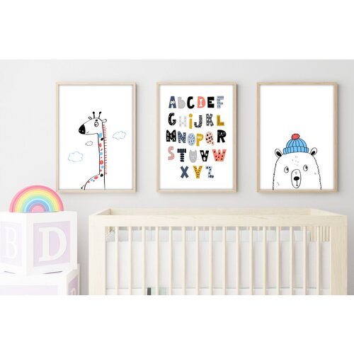 Wallity uramljena slika Huhu194, 50x70 cm , 3 dela Slike