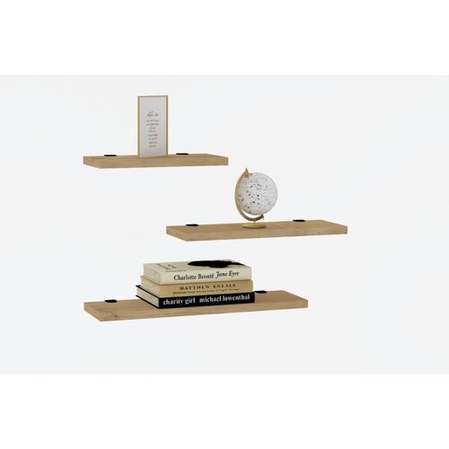 Woody Fashion zidna polica Leila Sapphire Oak Cene