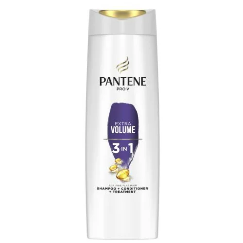 Pantene Extra Volume 3 in 1 šampon, regenerator i maska za volumen za tanku kosu za ženske