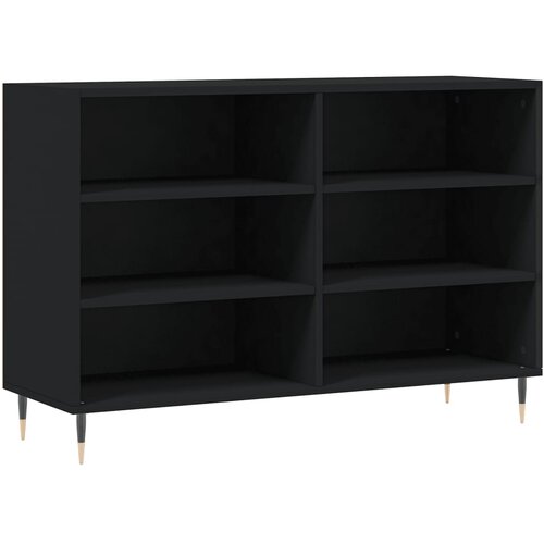 Maison Chic Komoda - Predalnik črna 103,5x35x70 cm inženirski les, (21716189) Slike