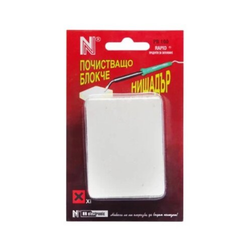  Nišador za čišćenje lemilice PB100 50x65x25mm Cene