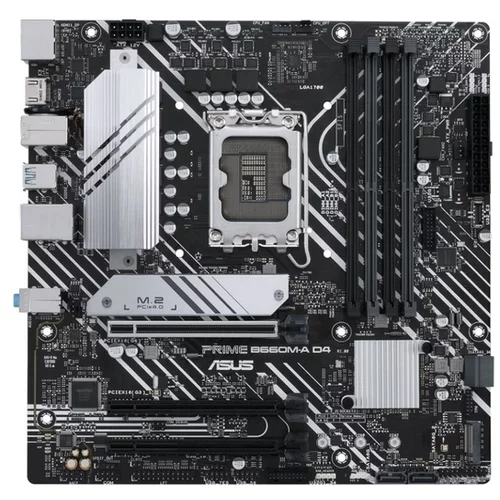 Asus PRIME B660M-A D4/motherboard/micro ATX/LGA1700 Socket/B660 90MB19K0-M0EAY0