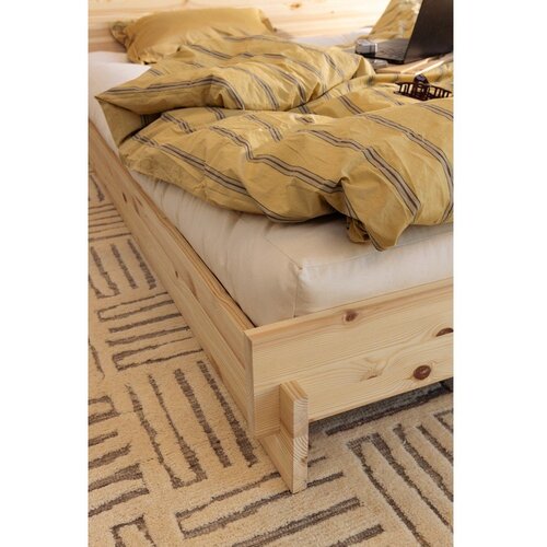 Karup Bračni krevet od masivnog bora s podnicom 180x200 cm u svijetloj prirodnoj boji Latch &amp;ndash; Slike