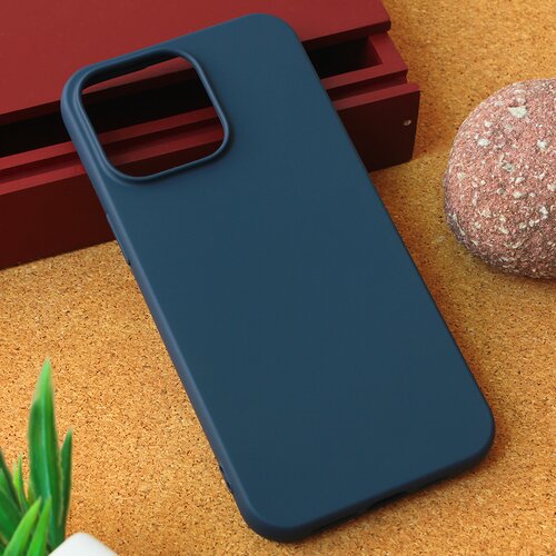  Maska za telefon Teracell Giulietta za iPhone 15 Pro Max 6.7 mat tamno plava Cene