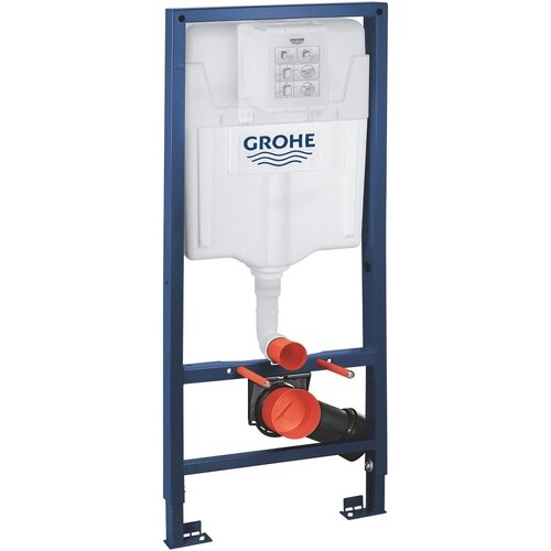Grohe podometni splakovalnik za WC &amp;scaron;koljko z ogrodjem RAPID SL (38528001) Slike