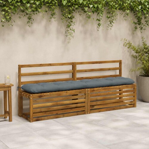  Jastučić za klupu VIANEN 100% poliester Plava 200 x 30 x 12 cm Slike